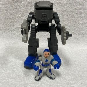 Fisher Price Imaginext Alpha Star Spaceship Exoskeleton Figure